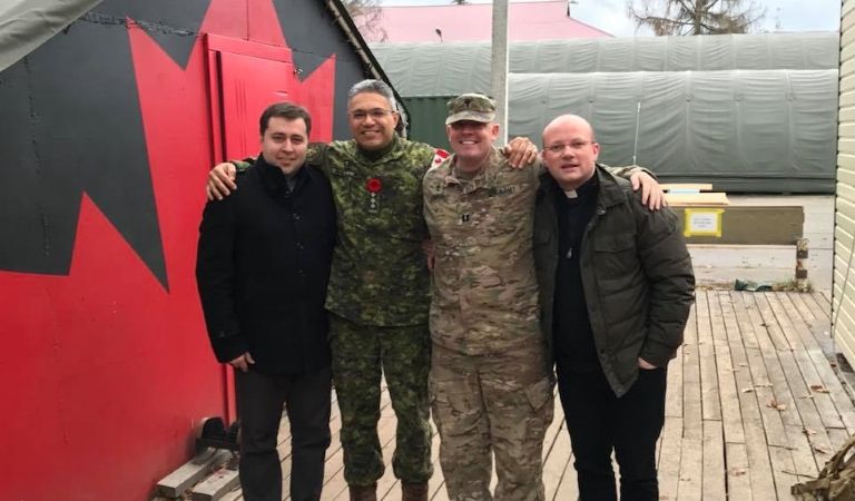 Зустріч із капеланами Збройних сил Канади та США