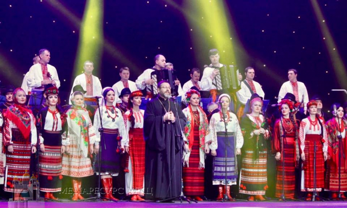 У Києві відбулась Х ювілейна різдвяна «Просфора з Патріархом»