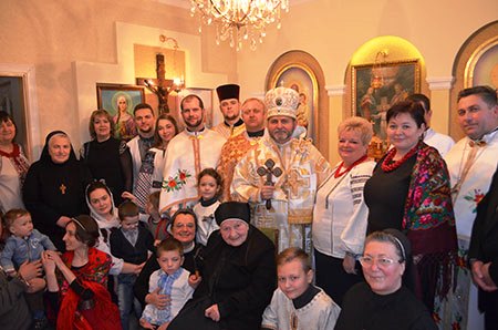 Свято Пресвятої Родини у сестер ЗСПР в м. Чорткові