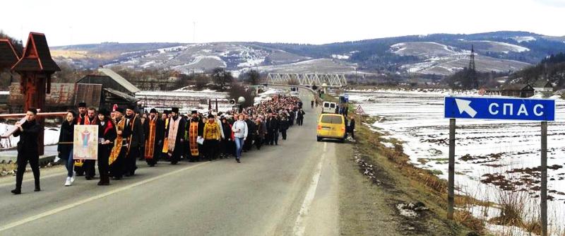 На Старосамбірщині відбулась Хресна дорога – Пресвята Богородиця Одигітрія українського народу