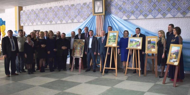 На Долинщині провели другий етап благодійного аукціону картин (ВІДЕО)