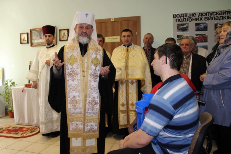 Митрополит Львівський відвідав Центр комплексної реабілітації осіб з інвалідністю «Галичина» 