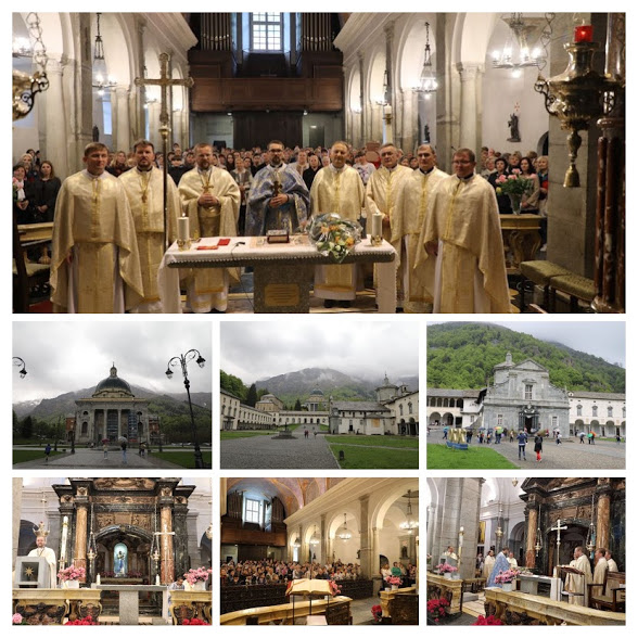 Українці північно-західного деканату Італії зробили паломництво до чудотворного марійського центру м. Оропа