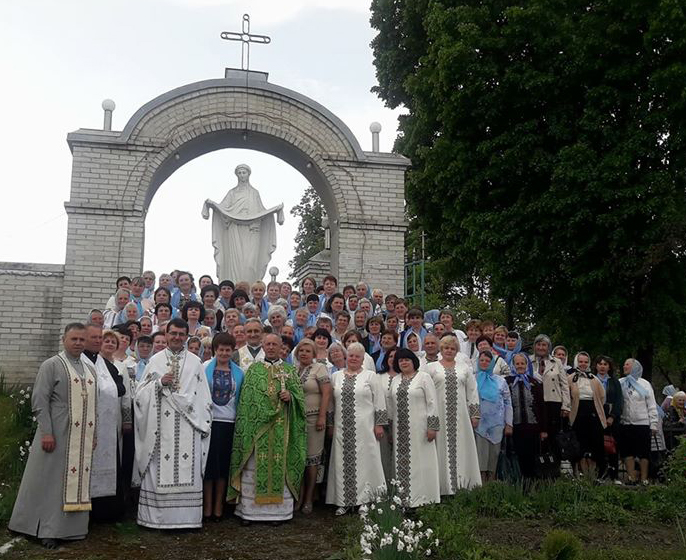 10 р.-ий ювілей спільноти «Матері в молитві» парафії Успіння Пресвятої Богородиці с. Дроговиж