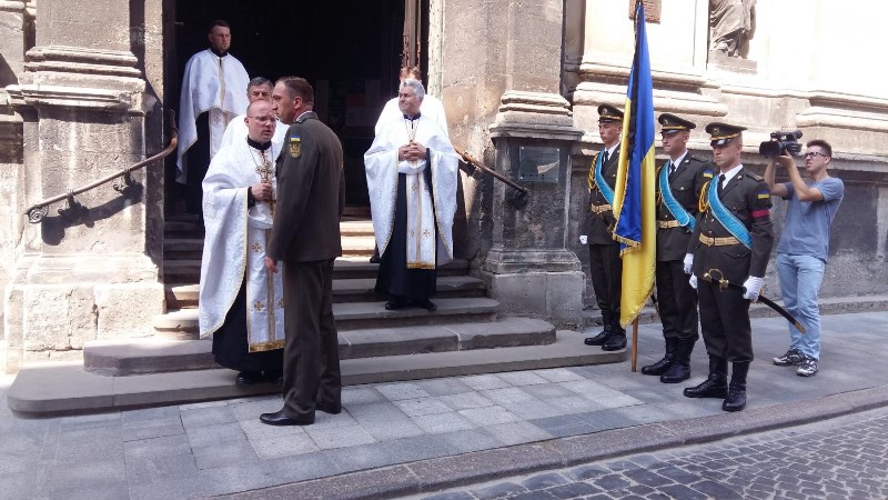 У Львові прощалися з Героєм Юрієм Довгаником (ВІДЕО)