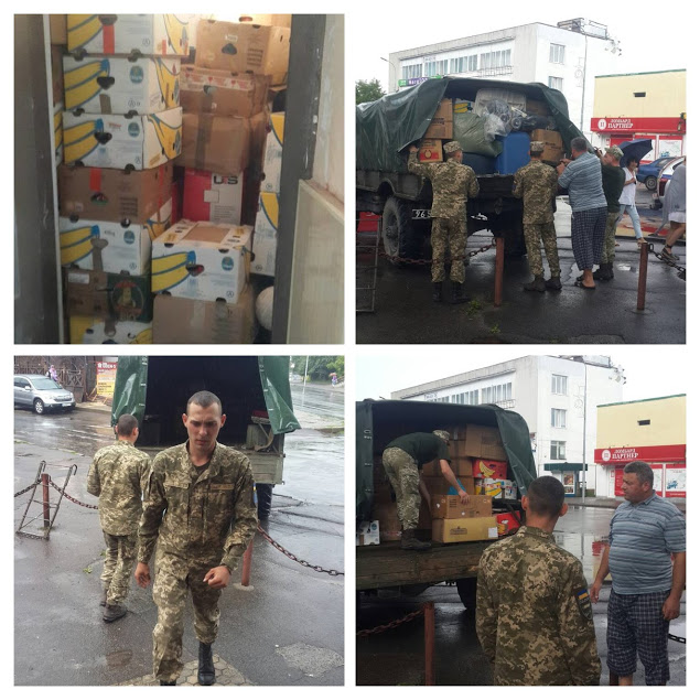 Допомога військовослужбовцям 18 омбр від Карітас-Волинь