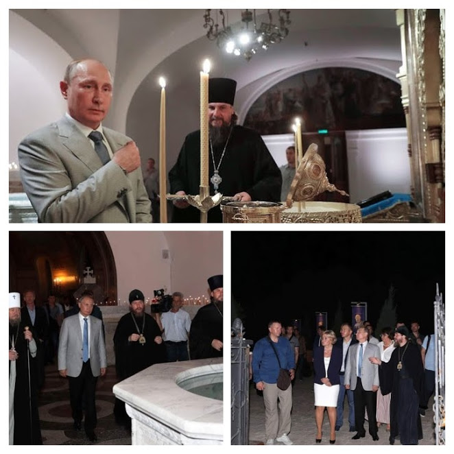 Кримська єпархія УПЦ прийняла в гості Путіна, показавши роботи по 