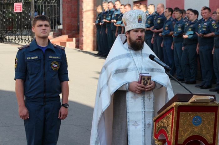 В УПЦ відзначили День державного прапора Росії