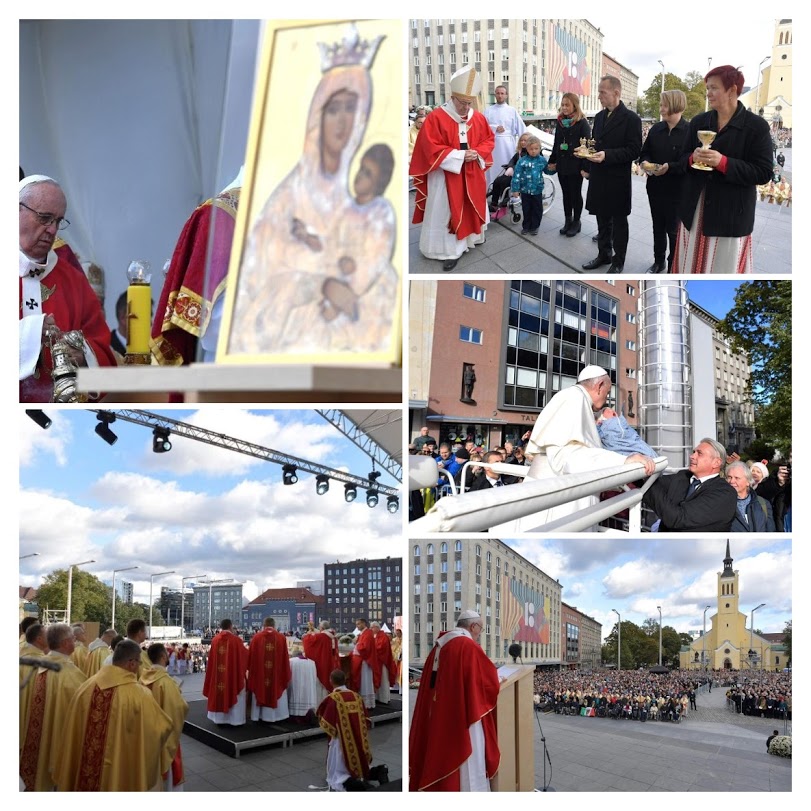 Понтифік на Месі в Таллінні: слухати Бога і шукати Його волю