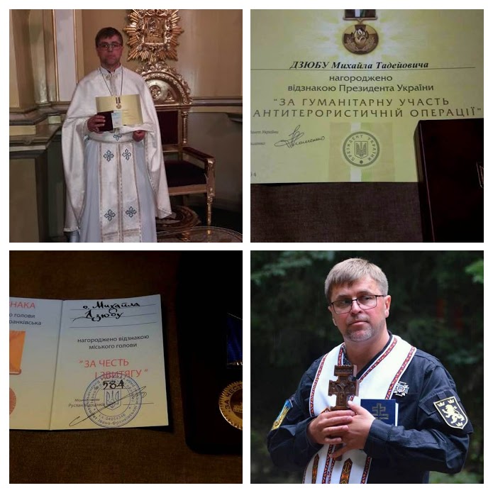 Капелан Коломийської єпархії отримав відзнаку від Президента України