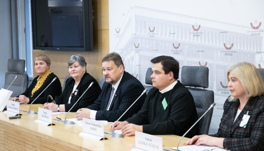 У парламенті Литви відбулася прес-конференція присвячена Чину Св. Василія Великого