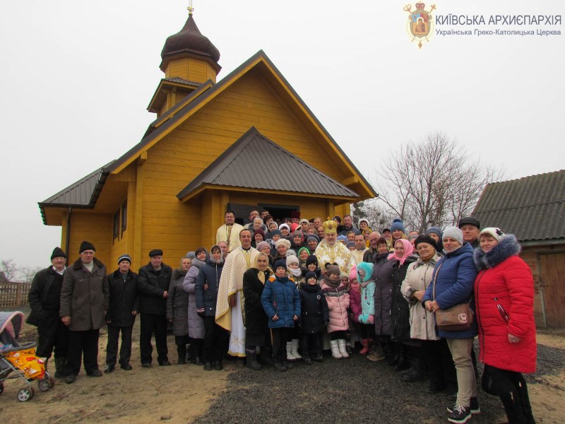 Владика Йосиф Мілян на Житомирщині освятив новий храм УГКЦ