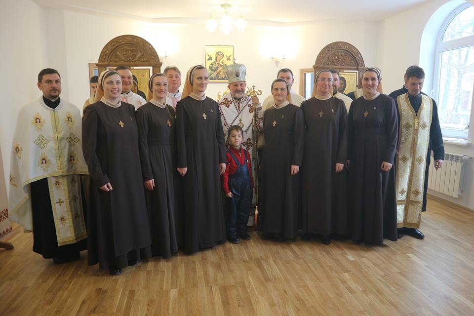 Митрополит Ігор освятив  у Новояворівську монастир сестер ЗДМБНП