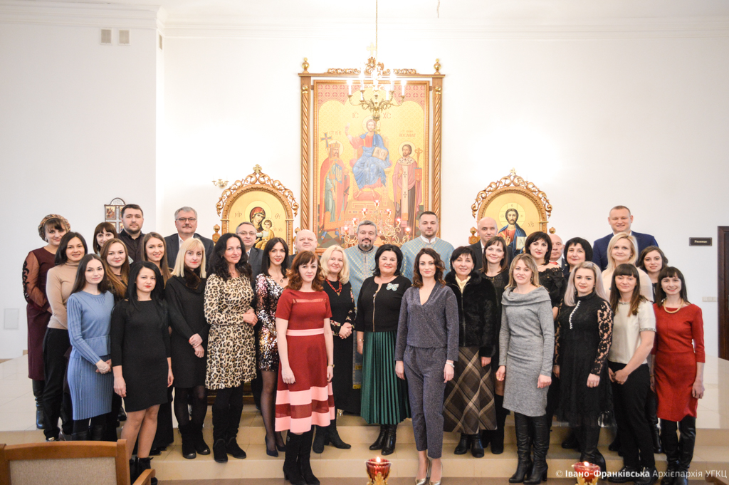 Працівники центру св. Луки подякували за прожитий рік Господеві 