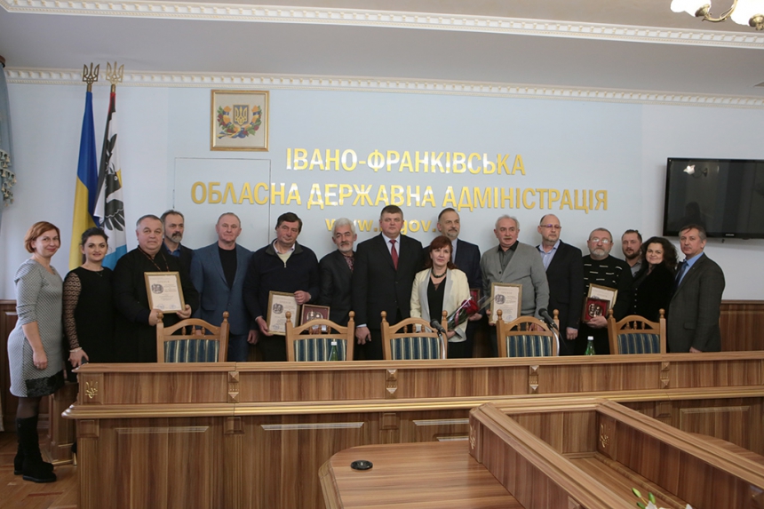 Прикарпатським митцям вручили премію імені Патріарха Володимира Романюка та Митрополита Андрея Шептицького