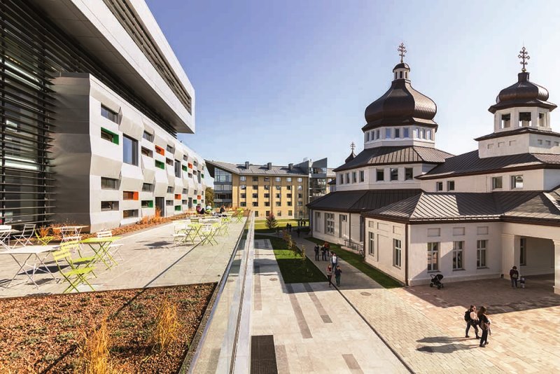 Центр Шептицького УКУ номінували на архітектурну премію ЄС