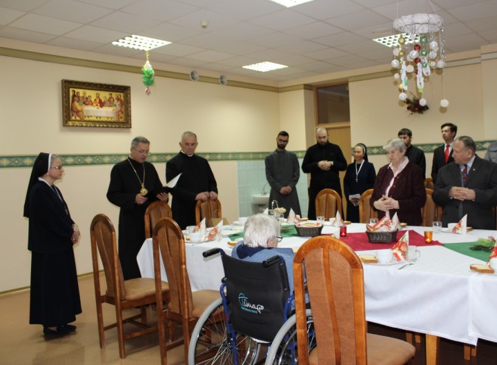 Святий Вечір в Пралківцях за григоріанським календарем 