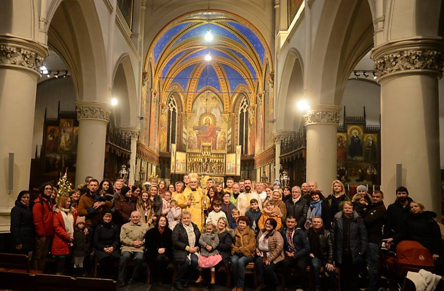 Українську парафію у Фландрії, Бельгія відвідав владика Борис Ґудзяк