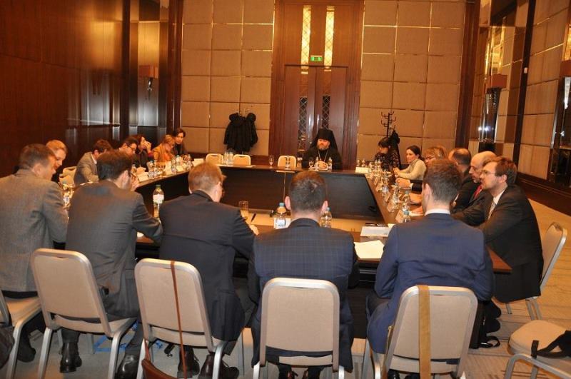 У Харкові єпископ УПЦ КП Митрофан зустрівся з радниками країн-членів ЕС