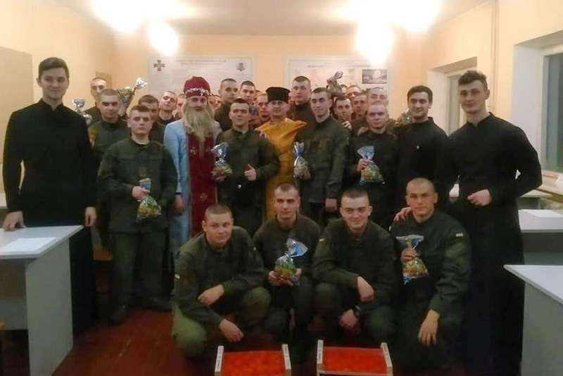 До нацгвардійців у Тернополі завітав Св.Миколай