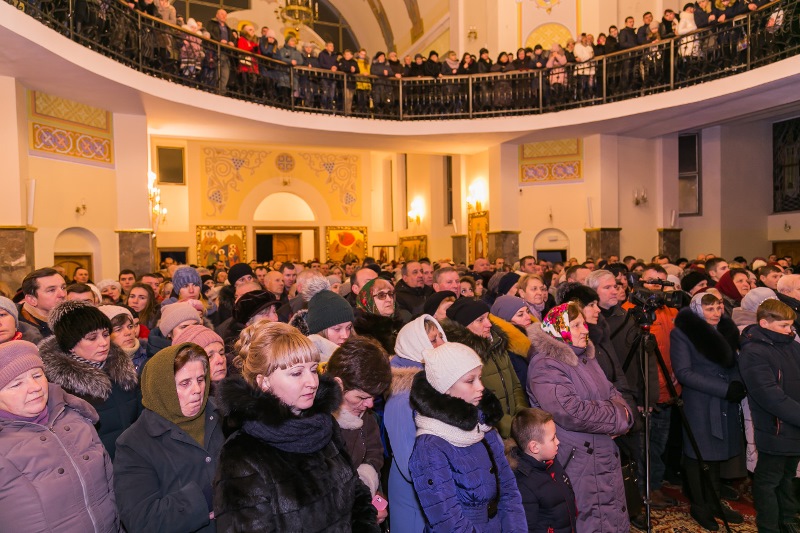 Велика кількість прочан зустріли Старий Новий рік у Зарваниці