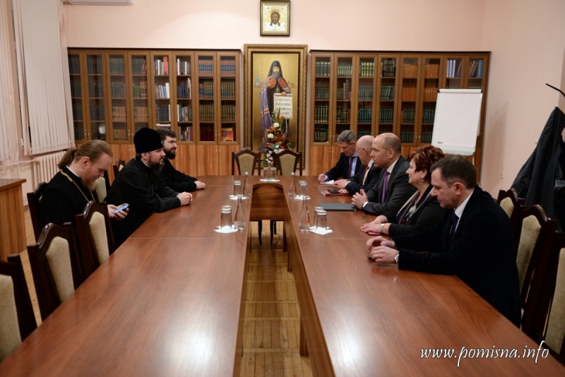 Митрополит Епіфаній зустрівся з новообраним президентом СКУ