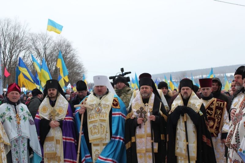 «Збруч – ріка єднання»: на Тернопіллі екуменічно відсвяткували 100-річчя Акту Злуки