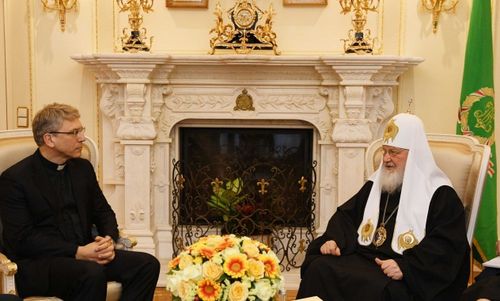 Патріарх Кирило зустрівся з генеральним секретарем ВРЦ 