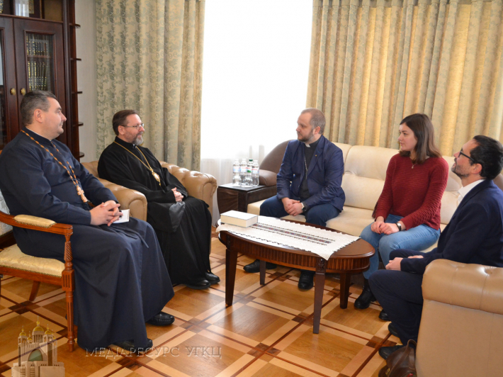 Блаженніший Святослав прийняв делегацію Німецької Євангелічно-Лютеранської Церкви в Україні