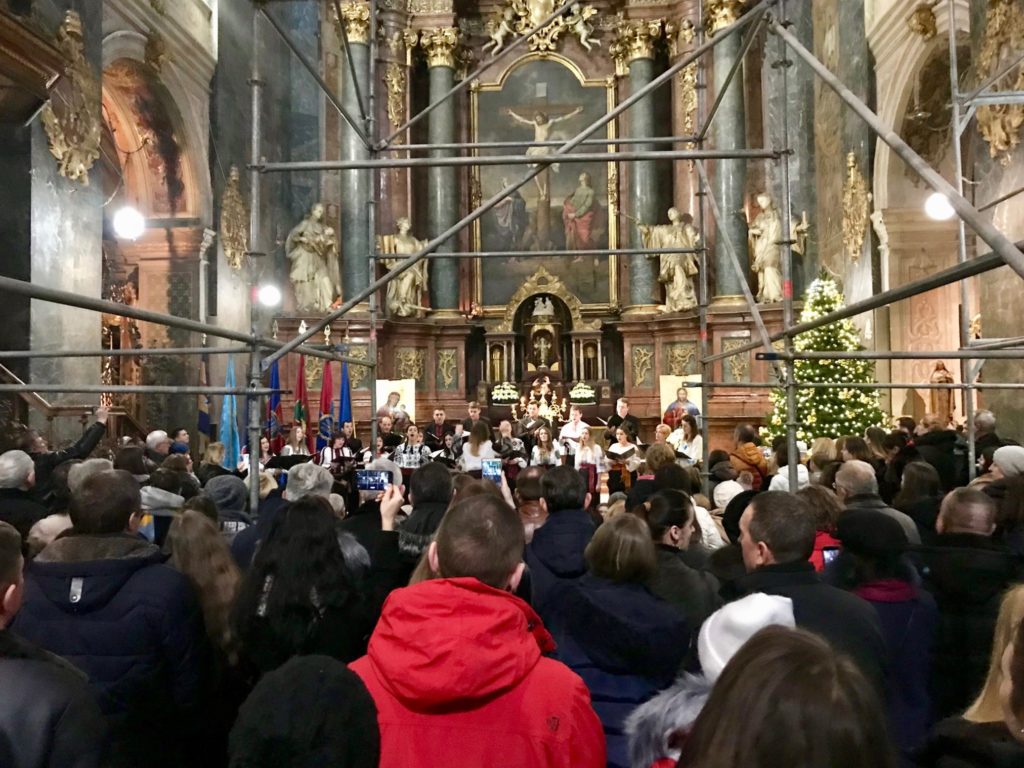 Прощання з колядою в Гарнізонному храмі