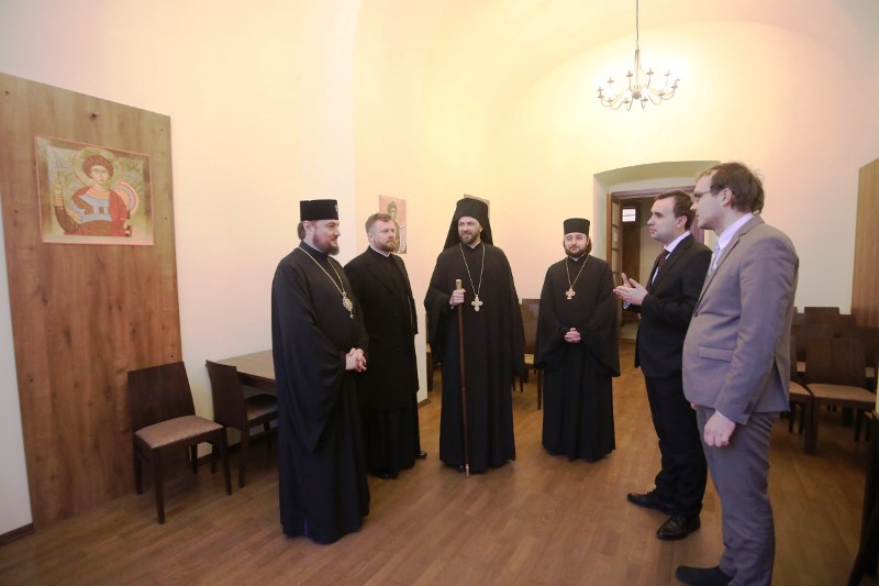 Представникові Константинопольського Патріарха представили співпрацю Львова і релігійного середовища