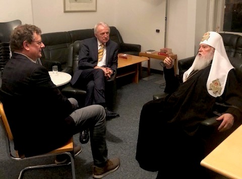 Патріарх Філарет розповів віденській інтелігенції про сучасний стан Православ'я в Україні