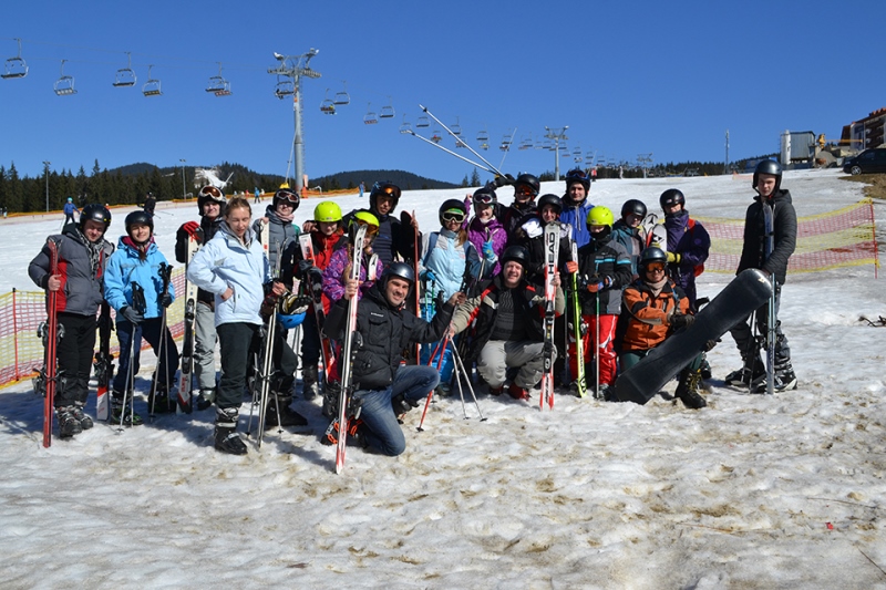 Одеська молодь каталась на схилах Буковелю