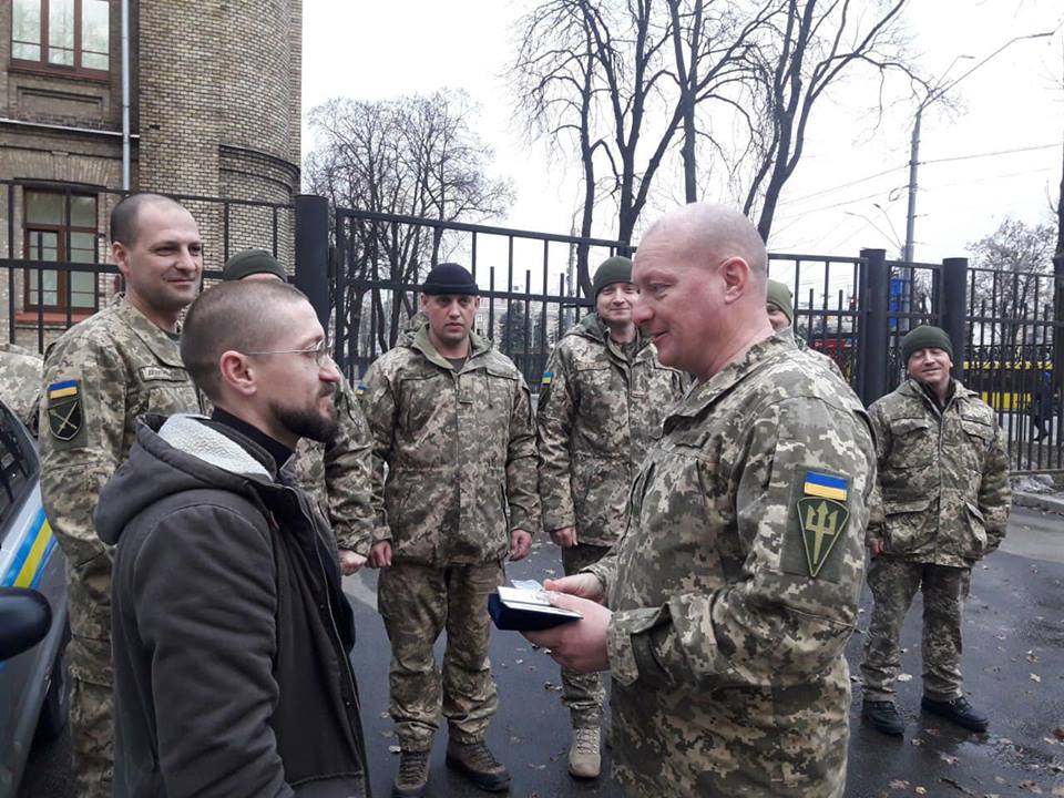 Отця Андрія Зелінського нагороджено відзнакою Командувача ВМС ЗС України