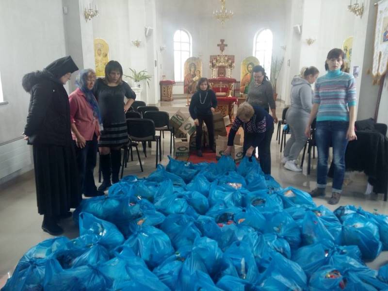Греко-католики м. Южноукраїнськ взяли участь у проекті «Нагодуй голодного»