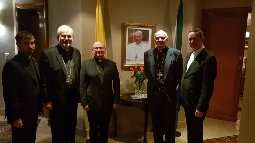 Делегація ПМВ провела зустріч з Апостольським нунцієм в ПАР і Архієпископами Преторії та Кейптауна