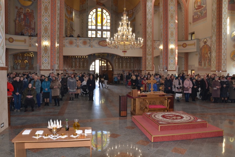 Таїнство соборування у Катедральному соборі м.Коломиї 