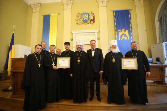 Блаженніший Святослав отримання звання «Почесний громадянина міста Львова» 