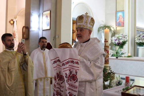 Владика Йосиф Мілян очолив Літургію для українців Мурсії