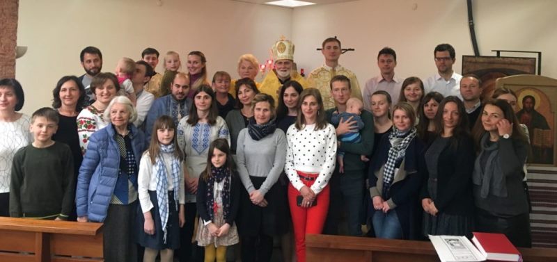 Владика Борис Гудзяк відвідав громаду у Женеві