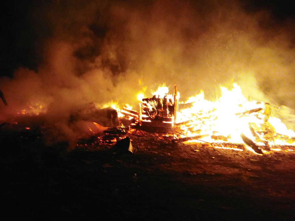 Згорів храм УПЦ МП на Житомирщині