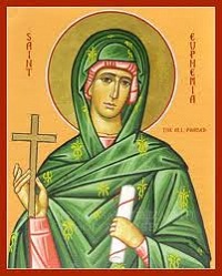 Свята великомучениця Євфимія Всехвальна