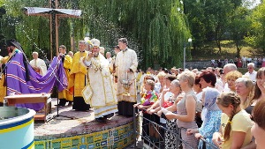 Тернопіль: празник св. Володимира відзначили урочистою ходою та водосвяттям.(ФОТО,ВІДЕО)